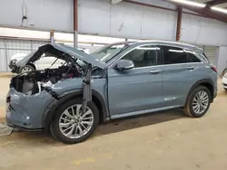 Salvage cars for sale from Copart Mocksville, NC: 2023 Infiniti QX50 Luxe