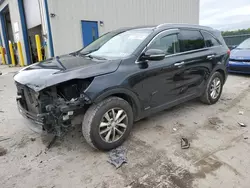 Salvage cars for sale at Duryea, PA auction: 2016 KIA Sorento LX