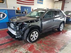 Salvage cars for sale at Angola, NY auction: 2021 Toyota Rav4 LE