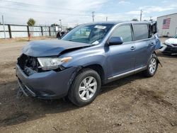 Salvage cars for sale at Nampa, ID auction: 2013 Toyota Highlander Base