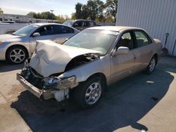 Salvage cars for sale from Copart Sacramento, CA: 2000 Honda Accord SE