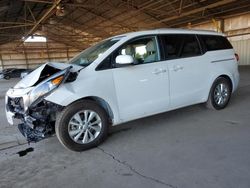 Salvage cars for sale at Phoenix, AZ auction: 2016 KIA Sedona LX