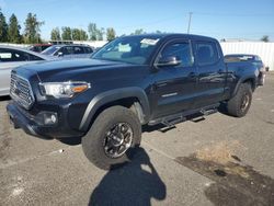 Toyota salvage cars for sale: 2019 Toyota Tacoma Double Cab