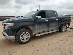 Salvage cars for sale at Andrews, TX auction: 2024 Chevrolet Silverado K1500 LTZ