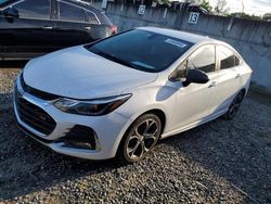 Chevrolet salvage cars for sale: 2019 Chevrolet Cruze LT