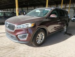 Salvage cars for sale at Phoenix, AZ auction: 2016 KIA Sorento LX