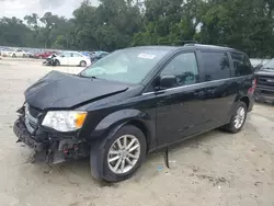 Salvage cars for sale at Ocala, FL auction: 2018 Dodge Grand Caravan SXT