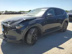 Salvage cars for sale at San Antonio, TX auction: 2018 Mazda CX-5 Grand Touring