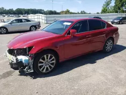 Vehiculos salvage en venta de Copart Dunn, NC: 2013 Lexus GS 350