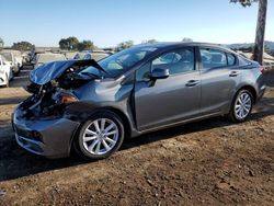 Salvage cars for sale at San Martin, CA auction: 2012 Honda Civic EX