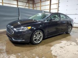 Salvage cars for sale at Columbia Station, OH auction: 2020 Ford Fusion SEL