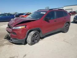 Salvage cars for sale from Copart Kansas City, KS: 2017 Jeep Cherokee Sport