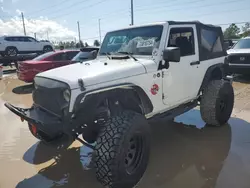 Salvage cars for sale at Riverview, FL auction: 2012 Jeep Wrangler Sport