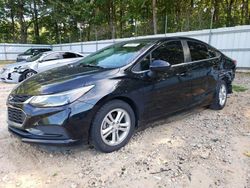 Salvage cars for sale at Austell, GA auction: 2018 Chevrolet Cruze LT