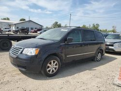 Salvage cars for sale from Copart Pekin, IL: 2010 Chrysler Town & Country Touring