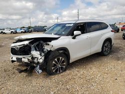 Salvage cars for sale at Temple, TX auction: 2020 Toyota Highlander XLE