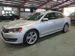 Salvage cars for sale at East Granby, CT auction: 2015 Volkswagen Passat SE