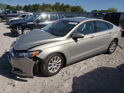 Salvage cars for sale at Lawrenceburg, KY auction: 2015 Ford Fusion S