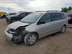 Toyota salvage cars for sale: 2007 Toyota Sienna CE