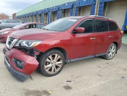 Nissan salvage cars for sale: 2018 Nissan Pathfinder S