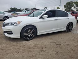 Flood-damaged cars for sale at auction: 2017 Honda Accord Sport Special Edition