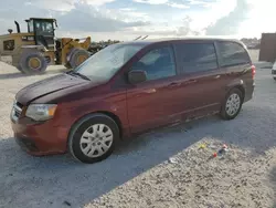 Salvage cars for sale from Copart Arcadia, FL: 2018 Dodge Grand Caravan SE