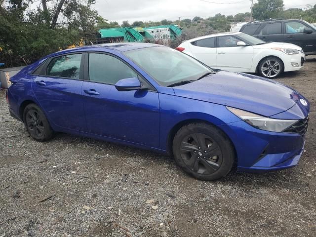 2023 Hyundai Elantra Blue