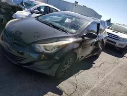 Salvage cars for sale at Vallejo, CA auction: 2016 Hyundai Elantra SE