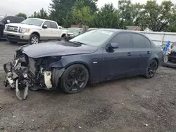 BMW salvage cars for sale: 2005 BMW 545 I