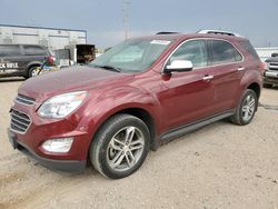 Salvage cars for sale at Bismarck, ND auction: 2016 Chevrolet Equinox LTZ