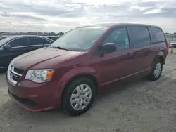 Salvage cars for sale at Antelope, CA auction: 2019 Dodge Grand Caravan SE