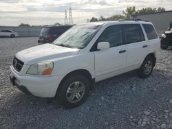 Salvage cars for sale at Barberton, OH auction: 2005 Honda Pilot EX