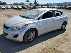 Hyundai salvage cars for sale: 2013 Hyundai Elantra GLS