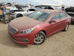 Salvage cars for sale at Brighton, CO auction: 2015 Hyundai Sonata SE