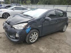 Salvage cars for sale at Savannah, GA auction: 2014 Toyota Prius C