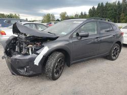 Salvage cars for sale from Copart Leroy, NY: 2021 Subaru Crosstrek Premium