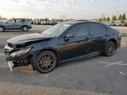 Salvage cars for sale at Rancho Cucamonga, CA auction: 2023 Toyota Camry SE Night Shade