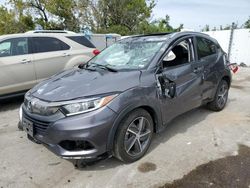 Salvage cars for sale at Bridgeton, MO auction: 2021 Honda HR-V EX