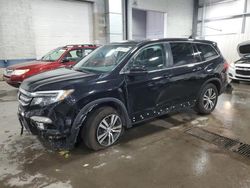 Salvage cars for sale at Ham Lake, MN auction: 2017 Honda Pilot EXL