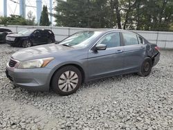 Salvage cars for sale at Windsor, NJ auction: 2009 Honda Accord LX