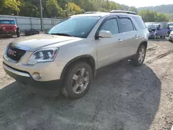 Salvage cars for sale at Hurricane, WV auction: 2008 GMC Acadia SLT-2