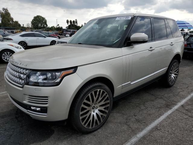 2013 Land Rover Range Rover Supercharged