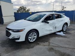 Chevrolet salvage cars for sale: 2024 Chevrolet Malibu LT