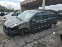 Salvage cars for sale at Fort Wayne, IN auction: 2016 Chrysler Town & Country Touring