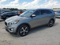 Salvage cars for sale at Harleyville, SC auction: 2018 KIA Sorento EX