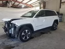 Salvage cars for sale at North Billerica, MA auction: 2023 Jeep Grand Cherokee Limited 4XE