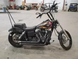 Salvage Motorcycles for parts for sale at auction: 2016 Harley-Davidson Fxdwg Dyna Wide Glide