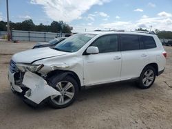 Salvage cars for sale at Newton, AL auction: 2013 Toyota Highlander Limited