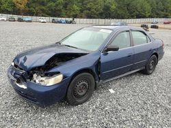 Salvage cars for sale at Gainesville, GA auction: 2002 Honda Accord LX