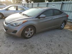 Salvage cars for sale at Riverview, FL auction: 2013 Hyundai Elantra GLS